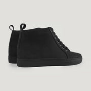 Orlaven Marty High Top Black Nubuck Sneakers footwear image 10