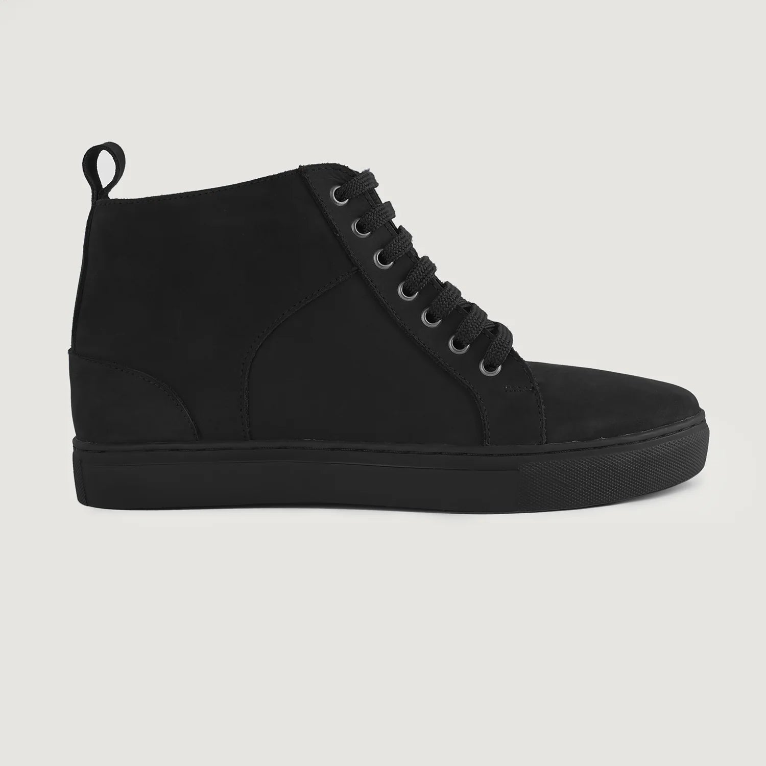 Orlaven Marty High Top Black Nubuck Sneakers footwear image 7