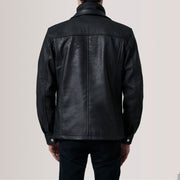 Sean Black Snuffed Classic Jacket