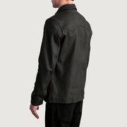 Bronco Tumbled Brown Leather Shirt