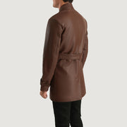 Dolf Brown Leather Jacket