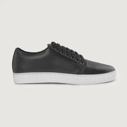 Orlaven Murphy Low Top Black Leather Sneakers footwear image 6