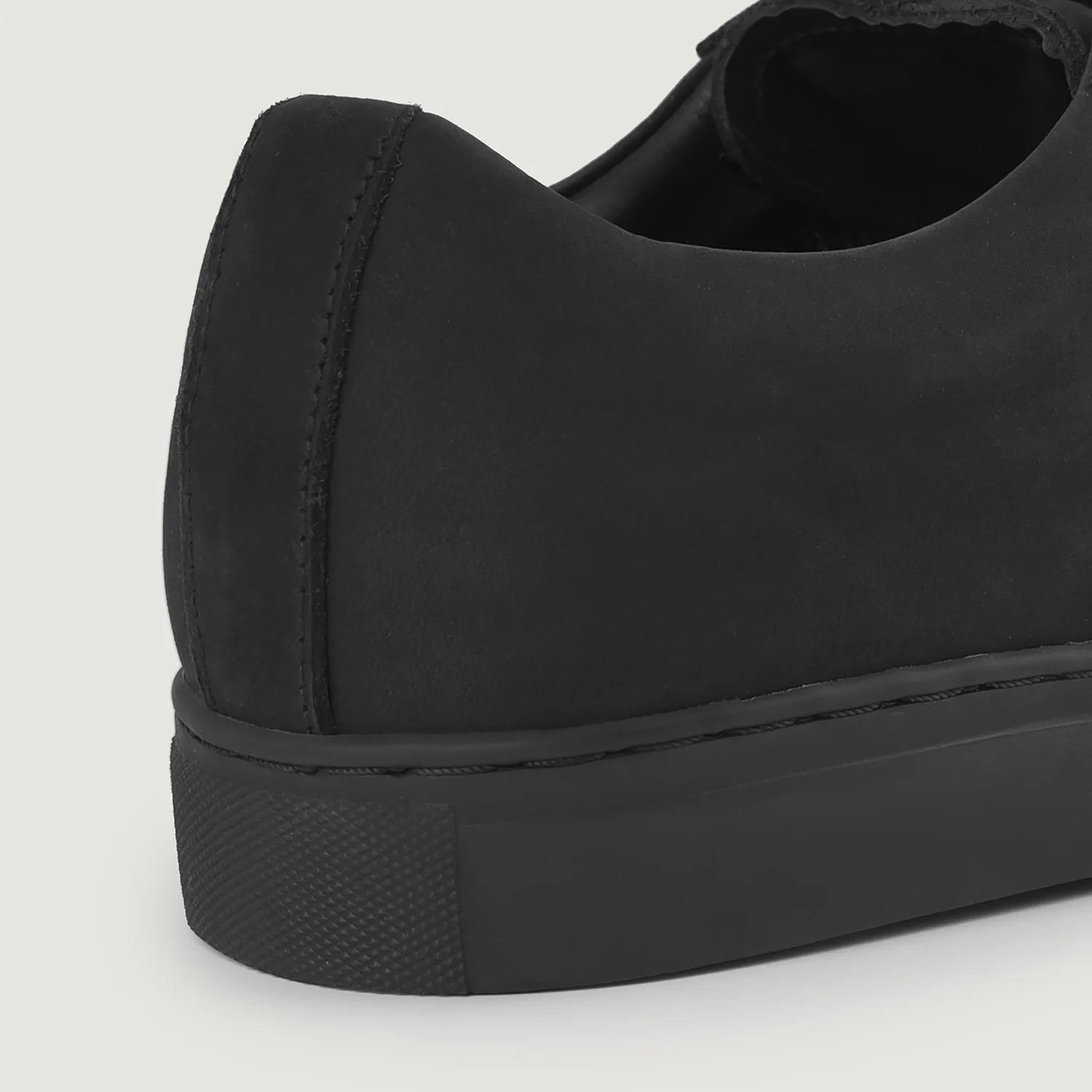 Orlaven Murphy Low Top Black Nubuck Sneakers footwear image 8