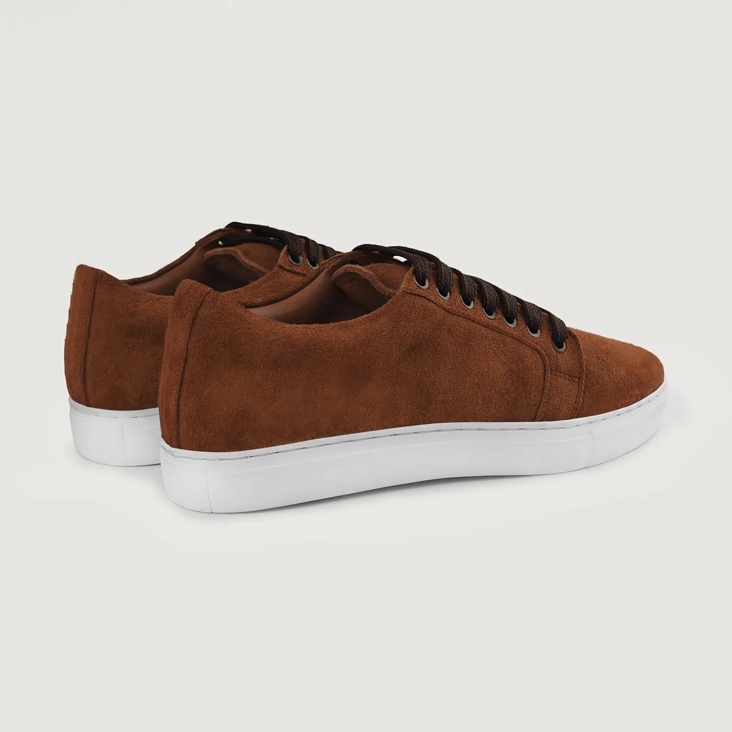 Orlaven Murphy Low Top Brown Suede Sneakers footwear image 10