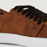 Orlaven Murphy Low Top Brown Suede Sneakers footwear image 8