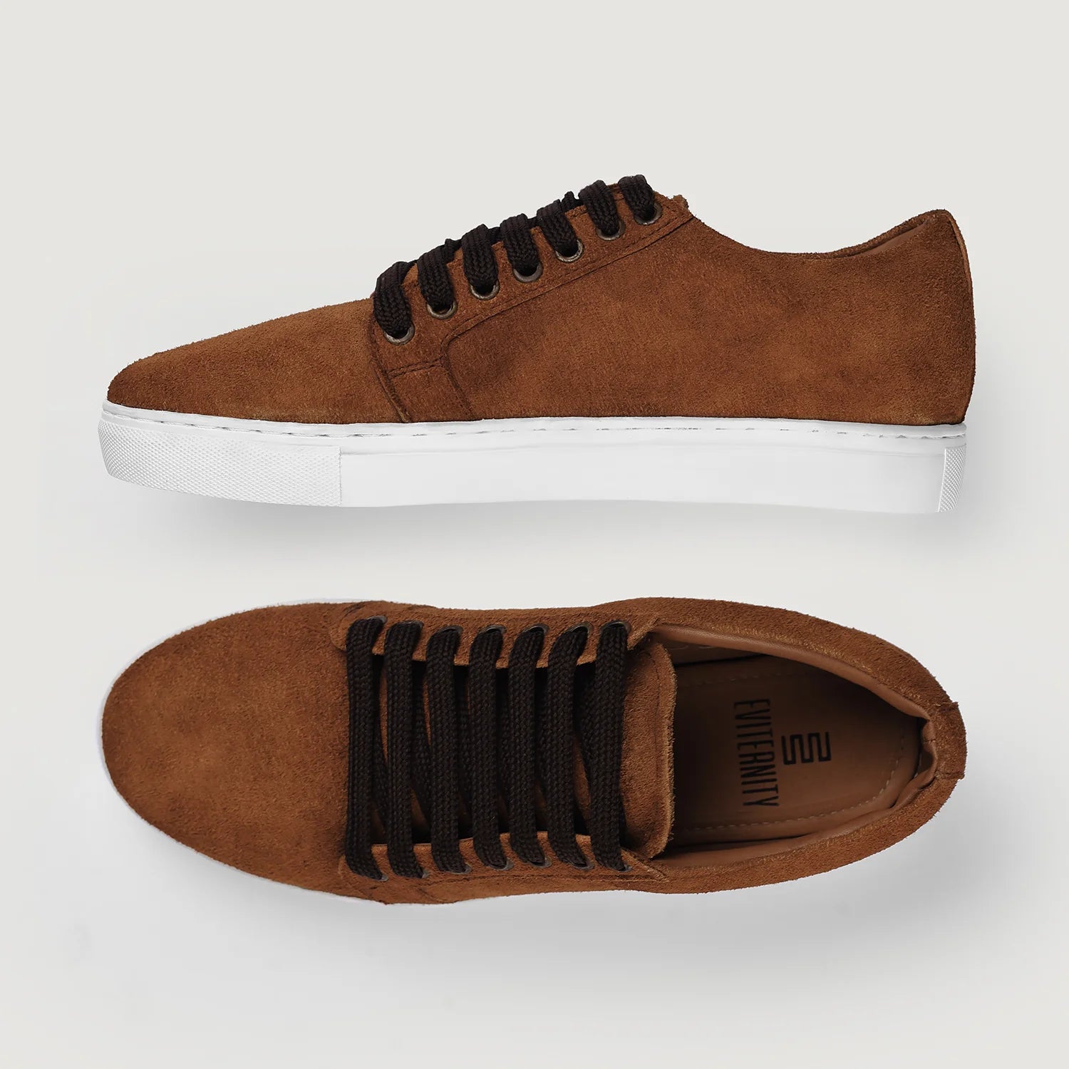 Orlaven Murphy Low Top Brown Suede Sneakers footwear image 7