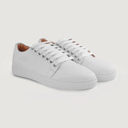 Orlaven Murphy Low Top White Leather Sneakers footwear image 5