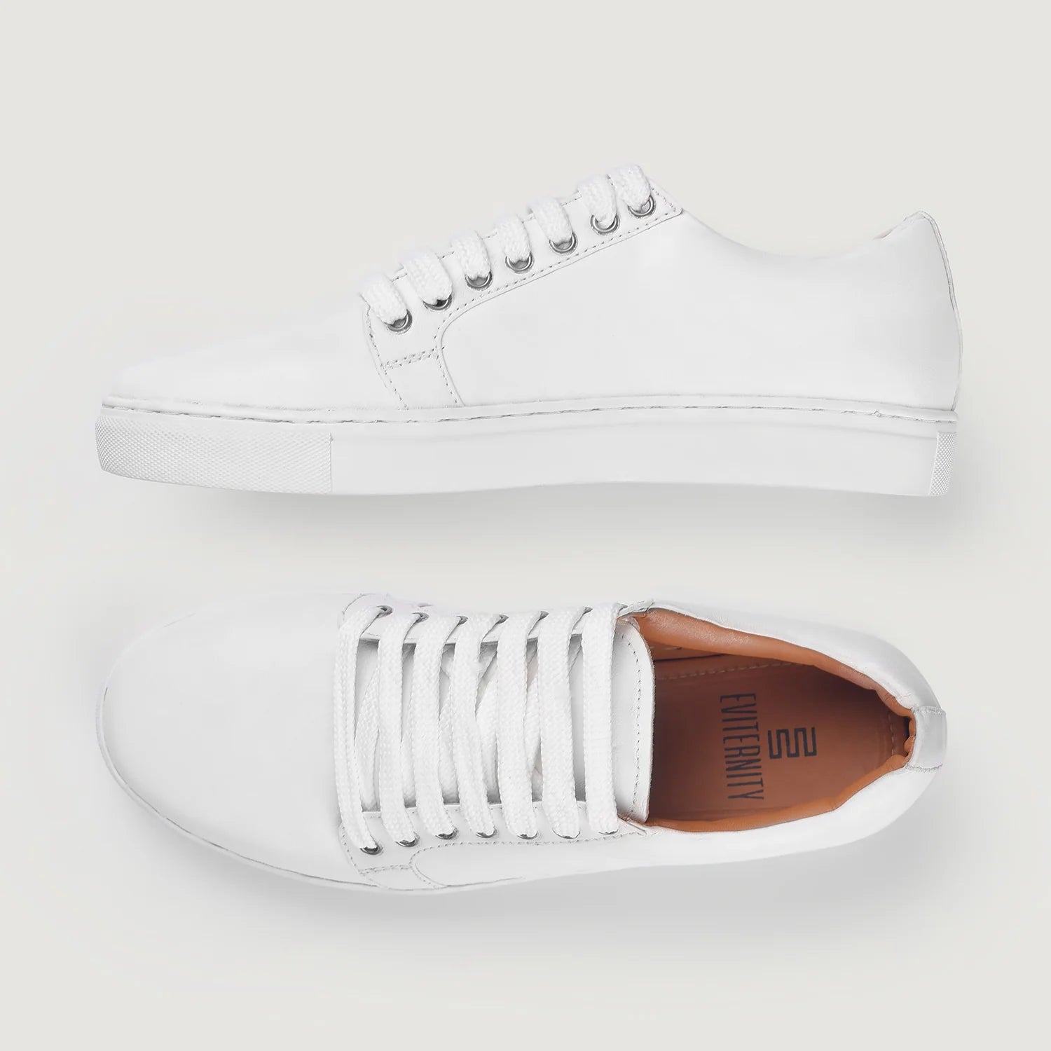 Orlaven Murphy Low Top White Leather Sneakers footwear image 7