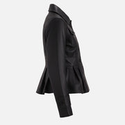 Alghero Black Leather Jacket
