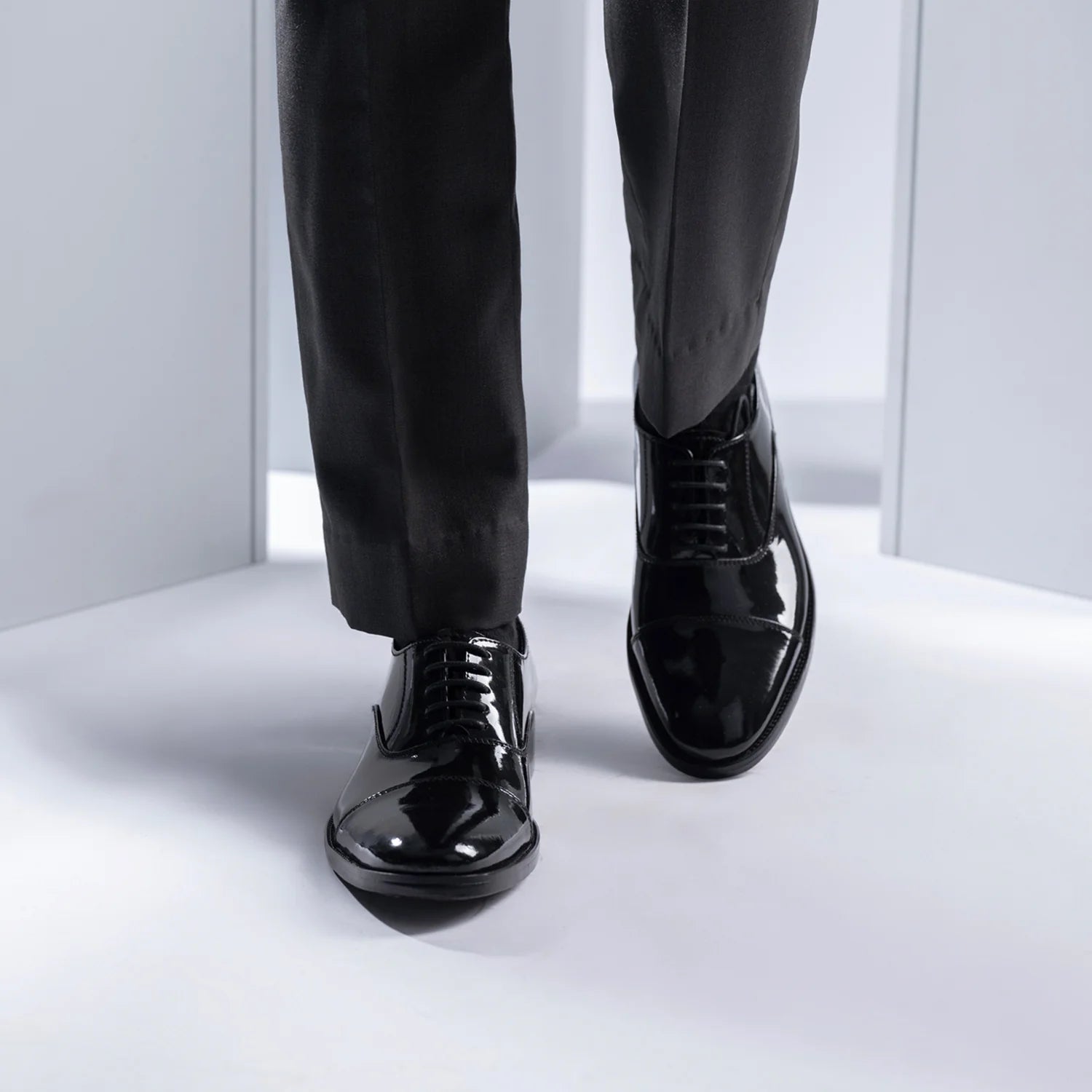 Orlaven Professor Oxford Black Patent Leather Shoes footwear image 6