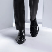 Orlaven Professor Oxford Black Patent Leather Shoes footwear image 6