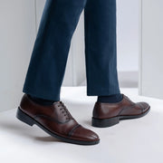 Orlaven Professor Oxford Burnished Brown Leather Shoes footwear image 10