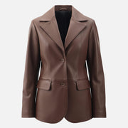 Vento Leather Blazer