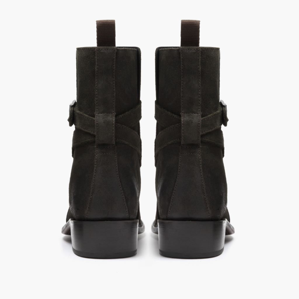 Orlaven Rogue | Dark Olive Suede footwear image 3
