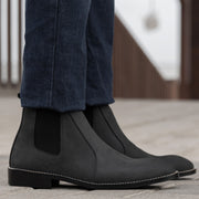 Orlaven Clarkson Chelsea Grey Nubuck Leather Boots - StudGuard footwear image 10