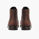 Captain Arizona Adobe Leather Boots - Reinforced Heel Counter & Precision Double-Row Stitching Detail
