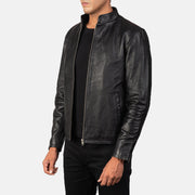 Alex Leather Biker Jacket – alternate product view 2