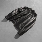 Alex Leather Biker Jacket – alternate product view 7