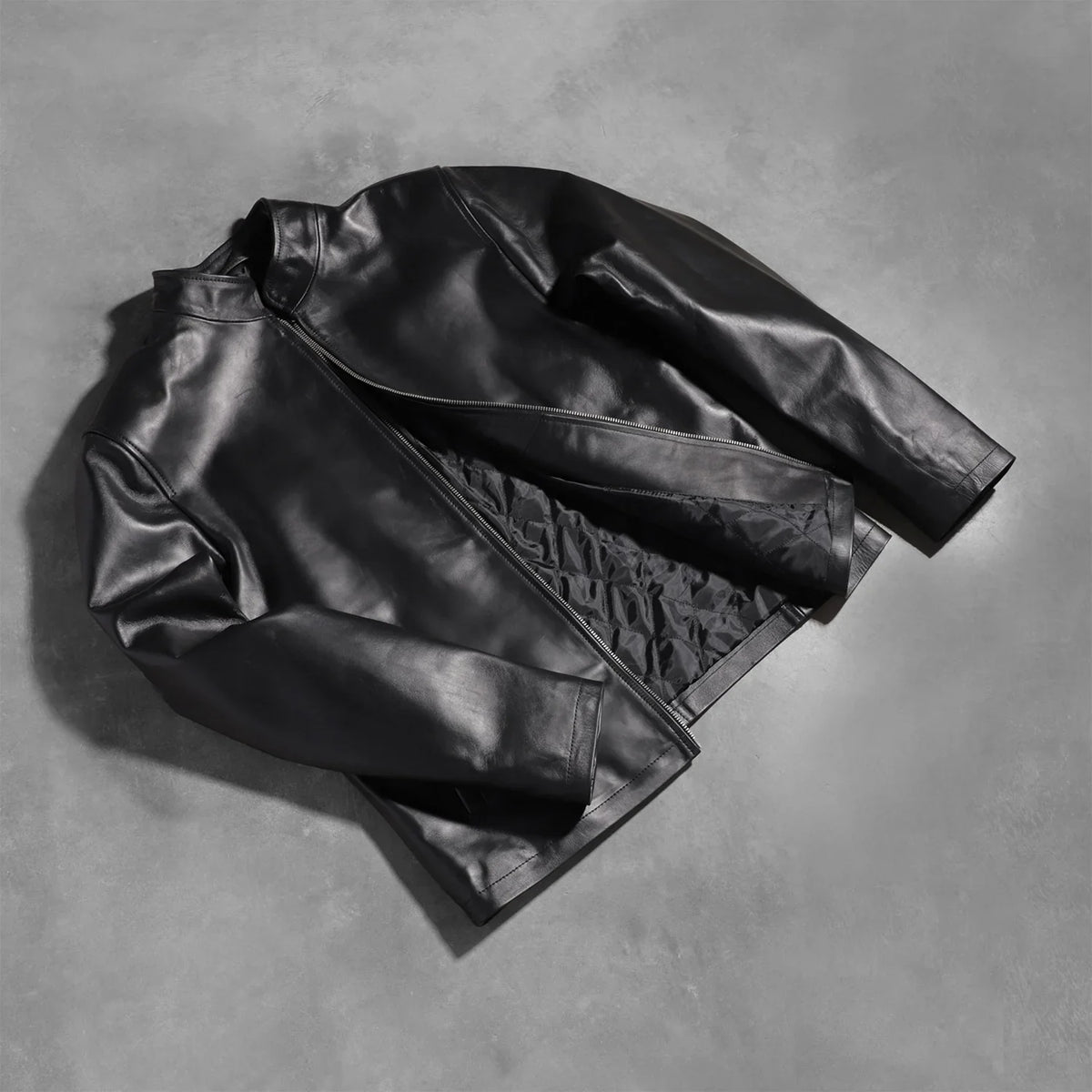 Alex Leather Biker Jacket – alternate product view 8