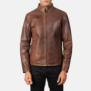 Alex Leather Biker Jacket – alternate product view 4