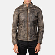 Alex Leather Biker Jacket – alternate product view 4