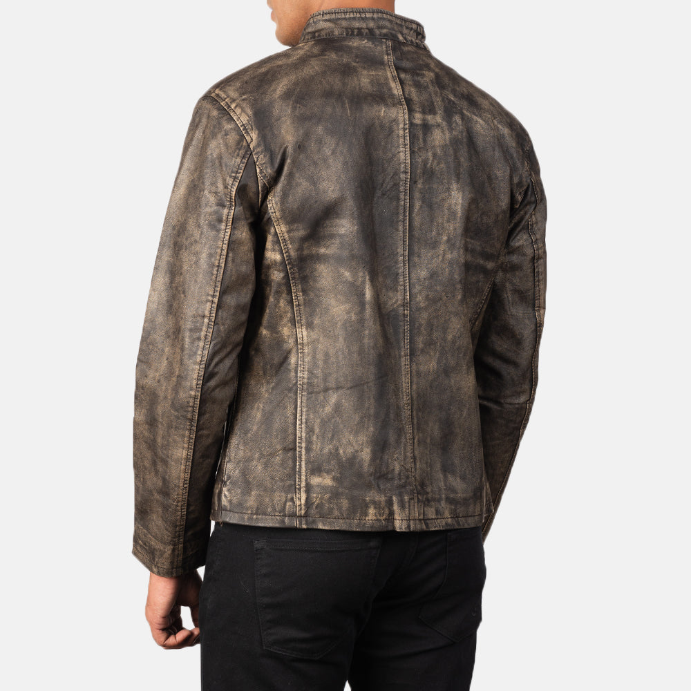 Alex Leather Biker Jacket – alternate product view 5