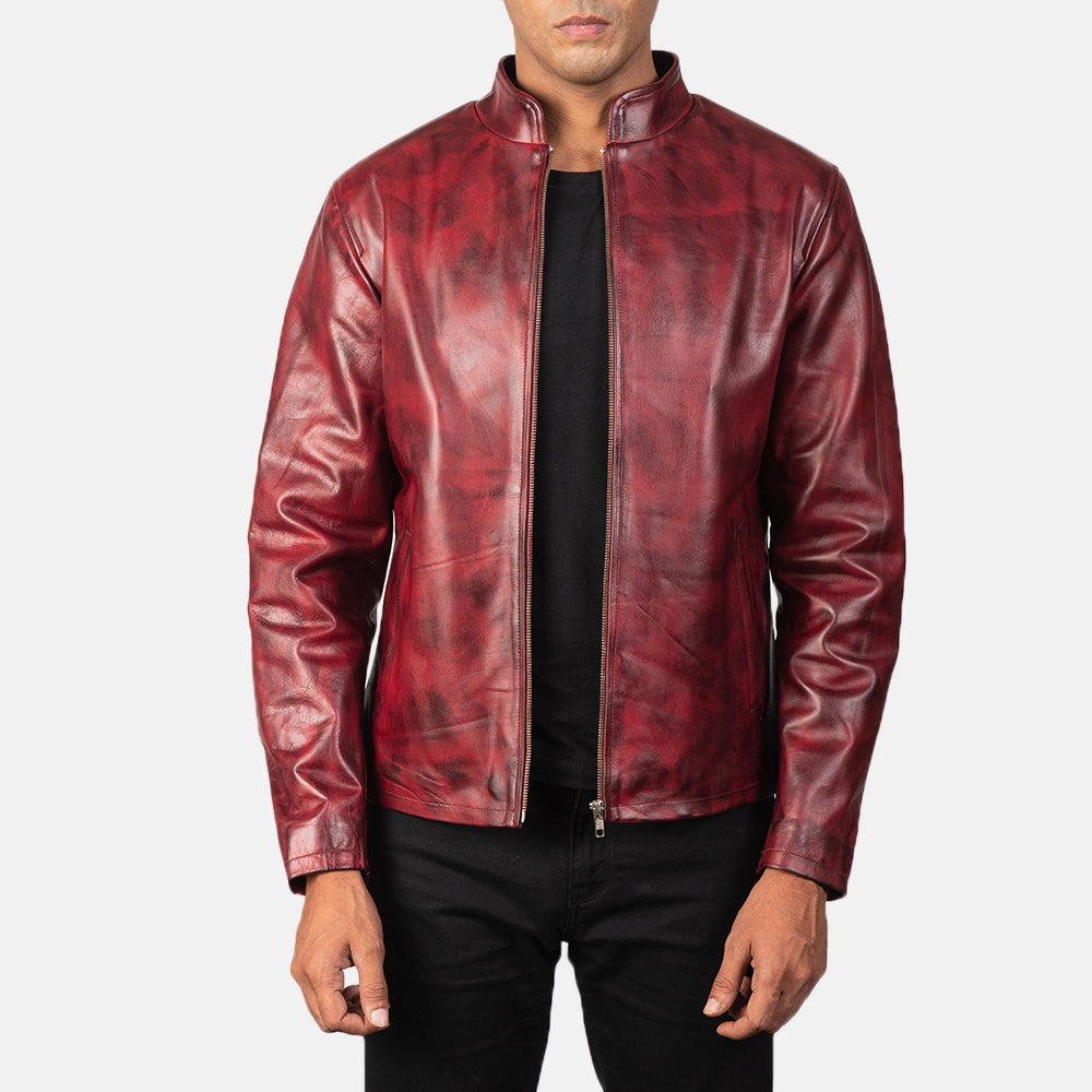 Alex Leather Biker Jacket – alternate product view 1