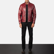Alex Leather Biker Jacket – alternate product view 3