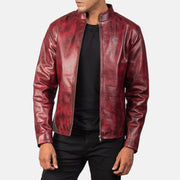 Alex Leather Biker Jacket – alternate product view 4
