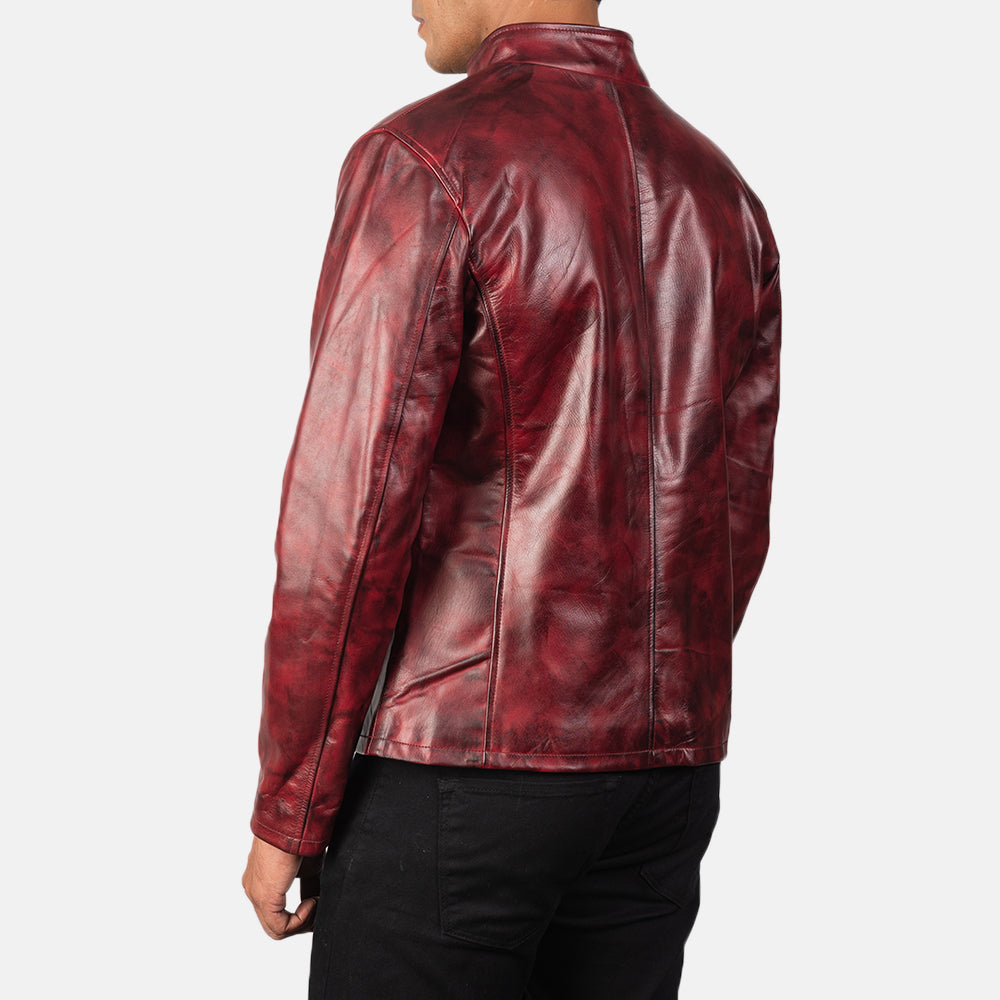 Alex Leather Biker Jacket – alternate product view 5