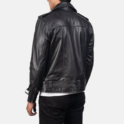 Authentic Cowhide Leather with Semi-aniline Finish Grain Texture & Heavy-Duty Seam Stitching Detail
