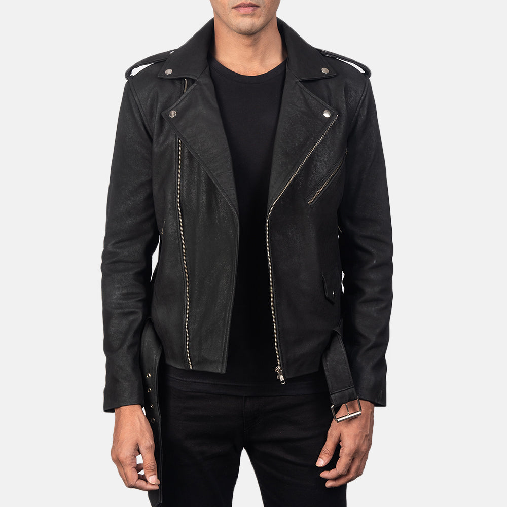 Allaric Alley Leather Biker Jacket – alternate product view 1