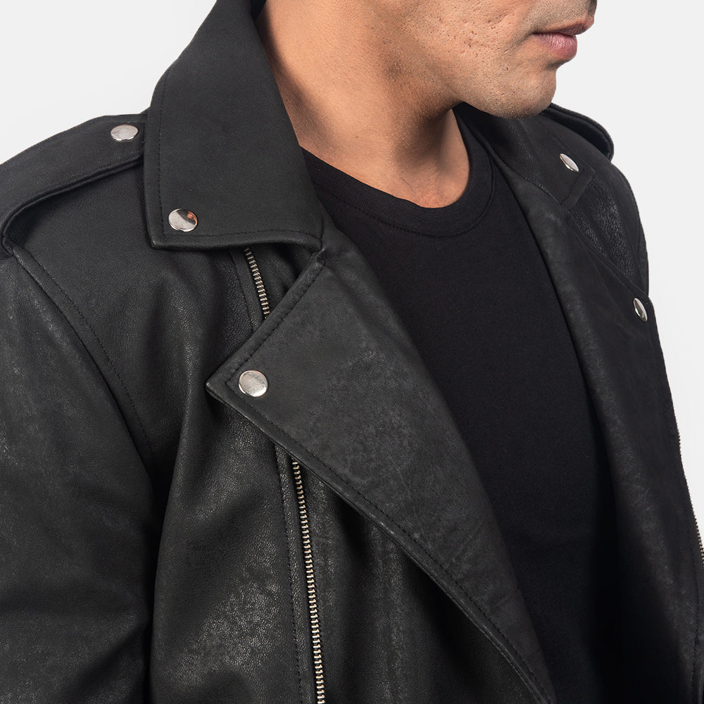 Allaric Alley Leather Biker Jacket – alternate product view 6