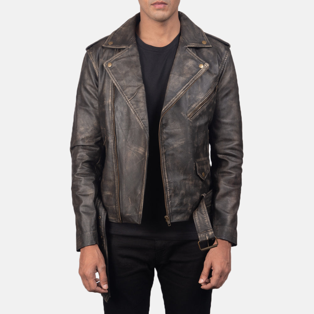 Allaric Alley Leather Biker Jacket – alternate product view 3