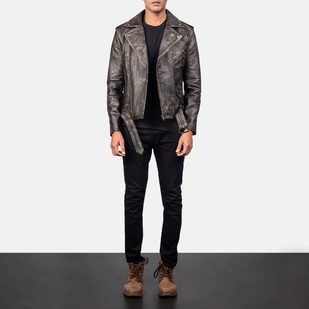 Allaric Alley Leather Biker Jacket – alternate product view 4