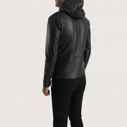 Authentic Sheepskin Leather Grain Texture & Heavy-Duty Seam Stitching Detail