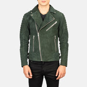 Armand Green Biker Jacket – alternate product view 1
