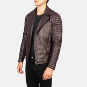 Armand Green Biker Jacket – alternate product view 2