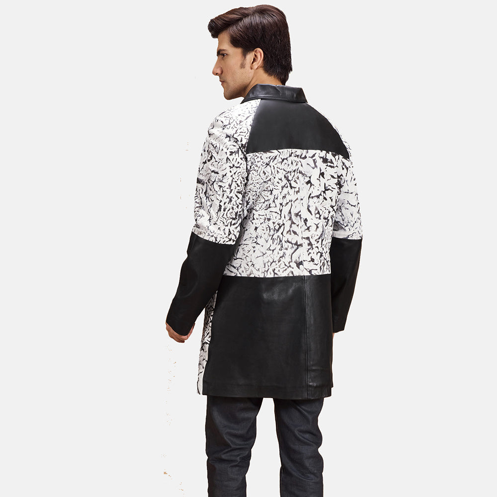 Artistry Black Dye Leather Coat - image 4
