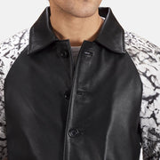 Artistry Black Dye Leather Coat - image 5
