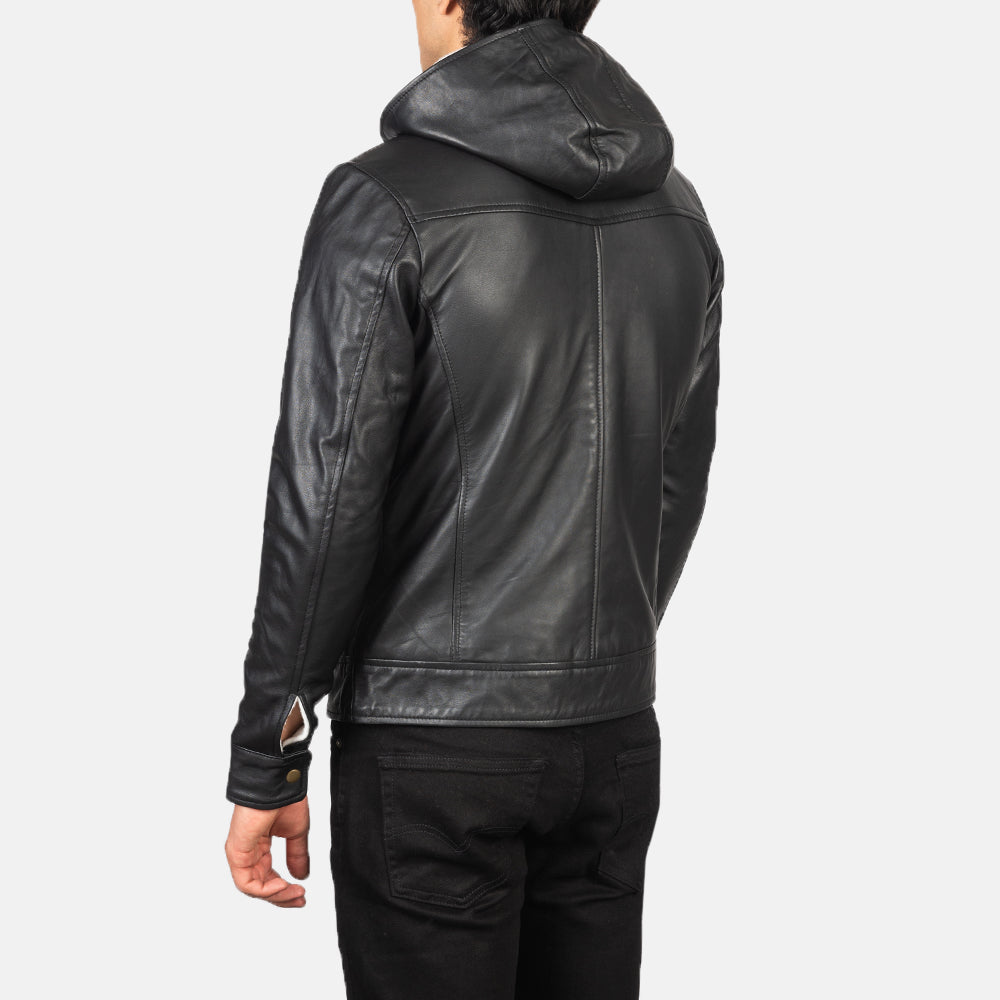 Authentic Sheepskin Leather with Semi-aniline Finish Grain Texture & Heavy-Duty Seam Stitching Detail