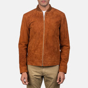 Blain Brown Bomber Jacket – alternate product view 3