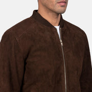 Blain Brown Bomber Jacket – alternate product view 6