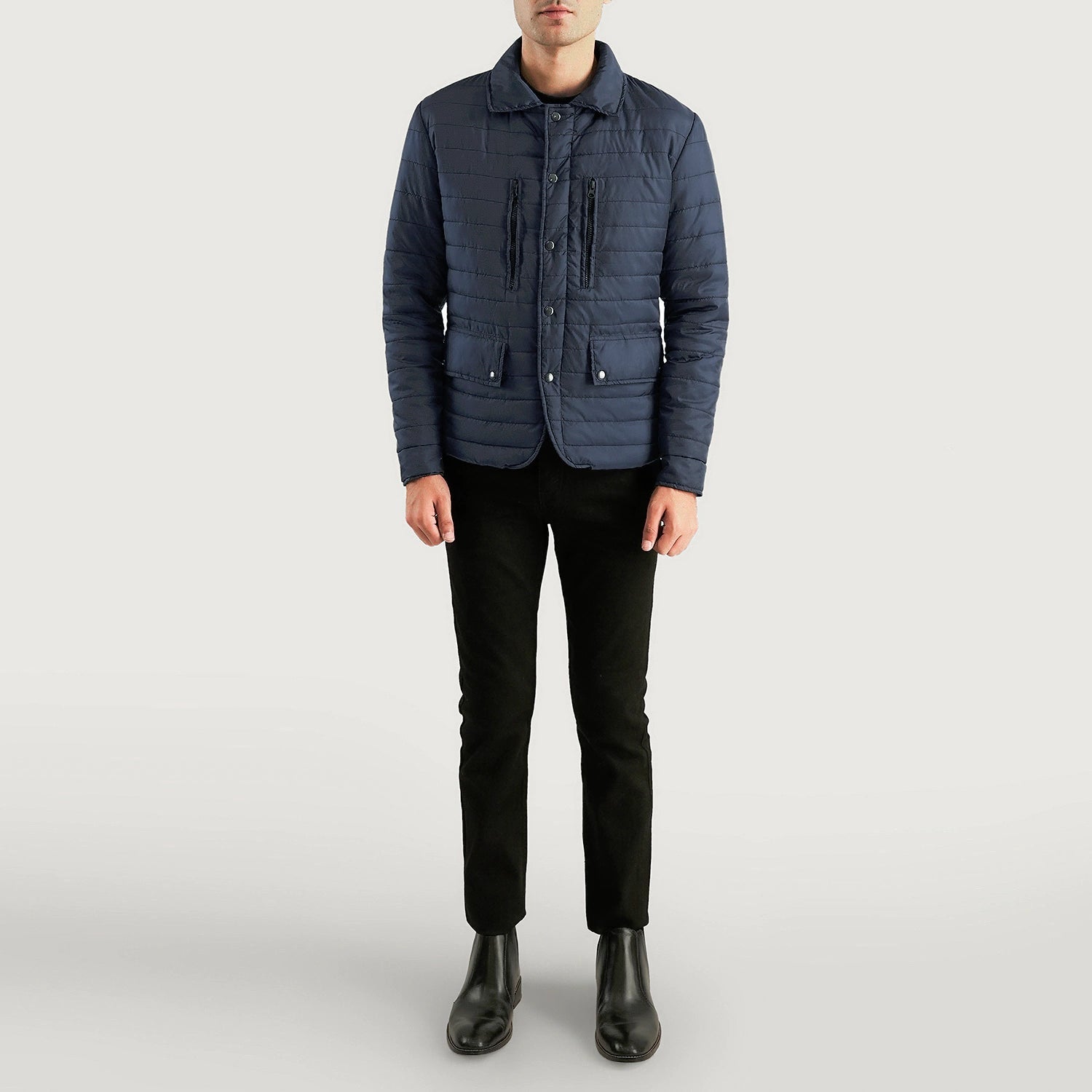 Bo Quilt Windbreaker Jacket - image 5