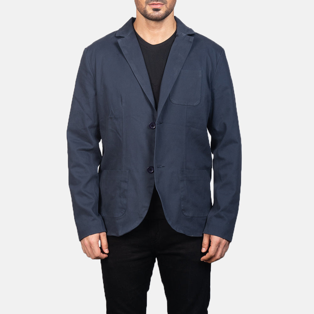 Borges Navy Blue Blazer - image 1