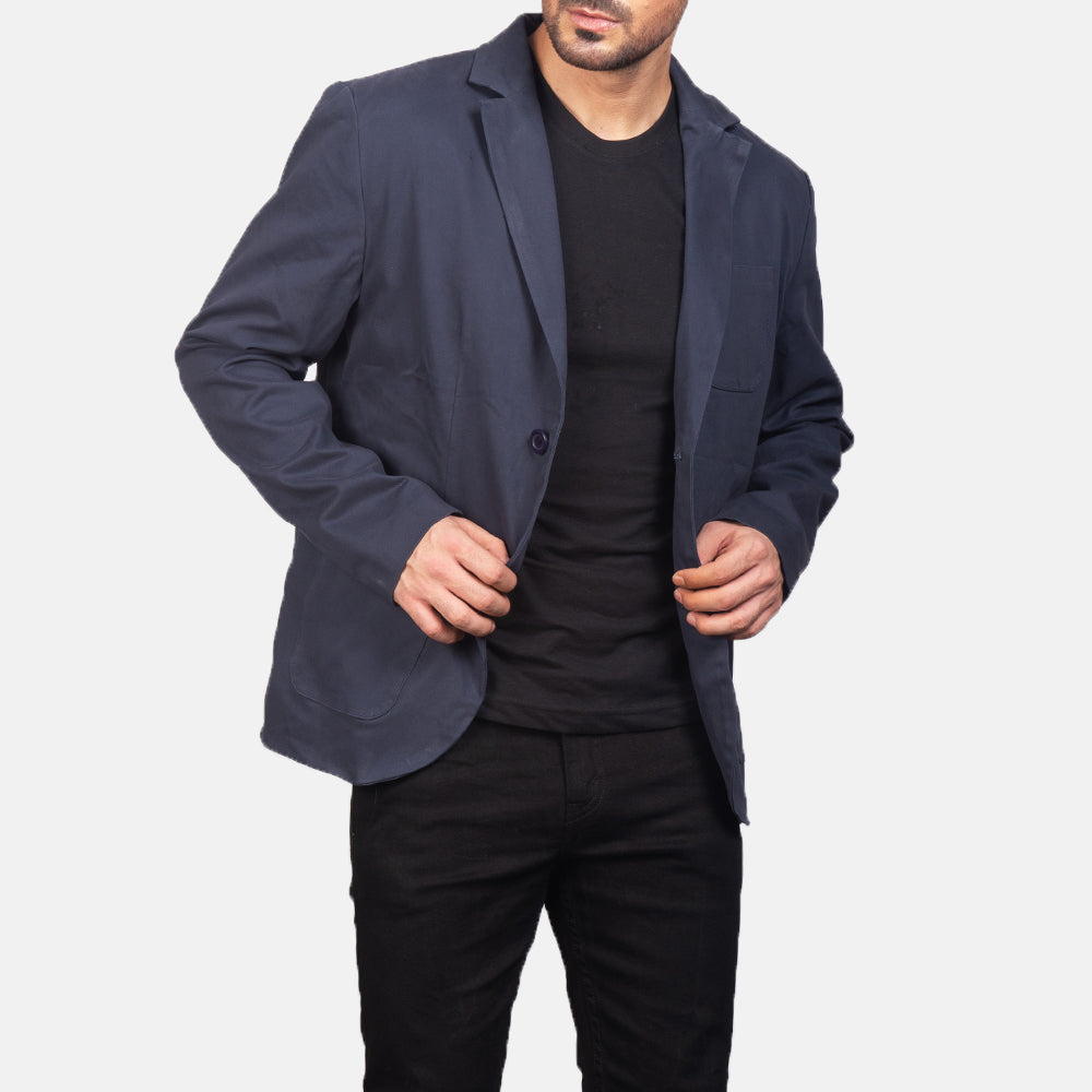 Borges Navy Blue Blazer - image 2