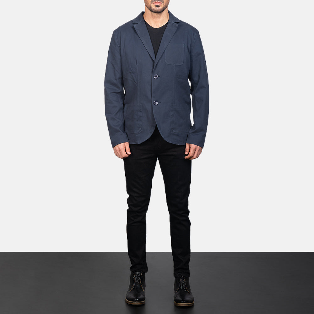 Borges Navy Blue Blazer - image 3