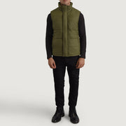 Bryan Green Puffer Vest - image 3
