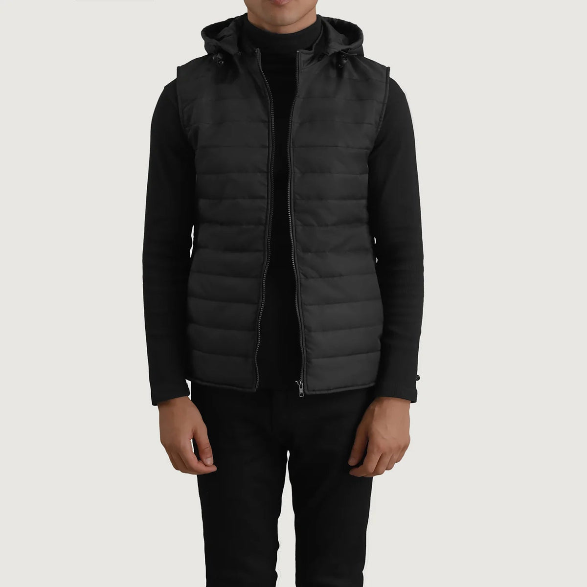 Men's puffer vest category