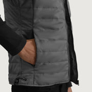 Carlo Grey Hooded Puffer Vest - image 6